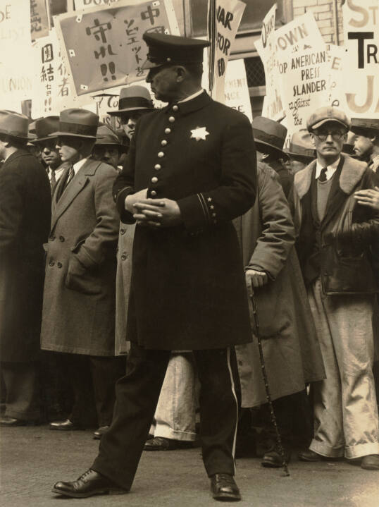 Street demonstration, San Francisco