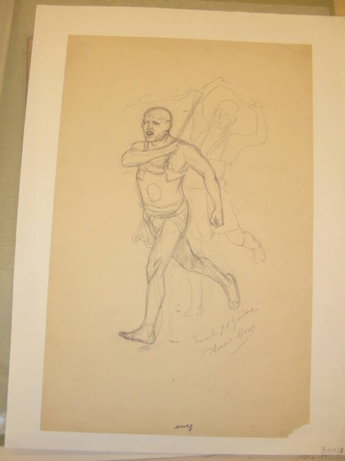 Two Warriors Running