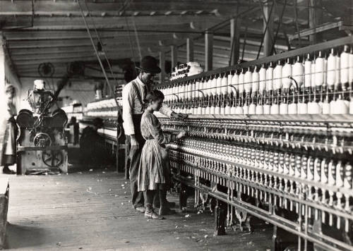 Spinner and Foreman in Georgia cotton mill