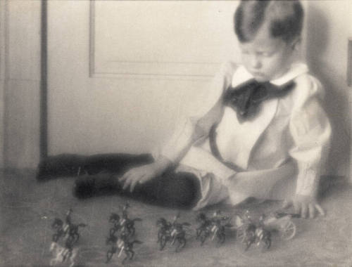 Untitled (Boy with Toy Soldiers)