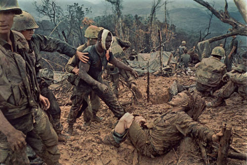 Reaching Out, First-Aid Center During Operation Prairie