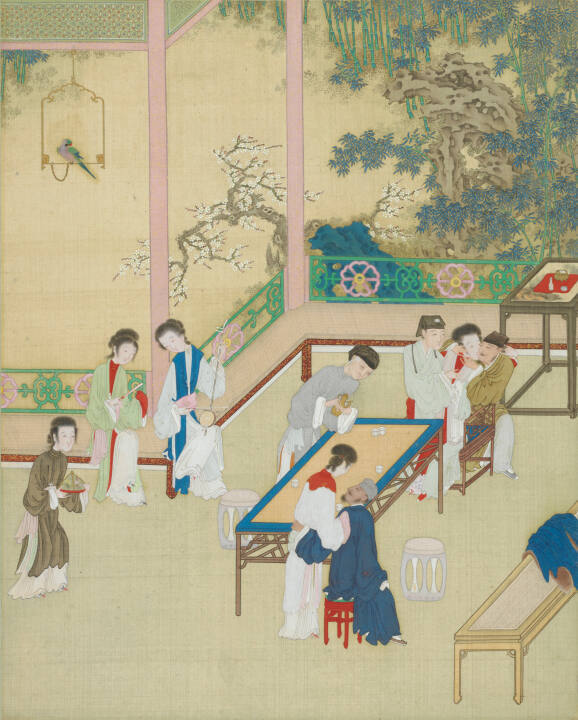 Beggar Ying Invites Cinnamon Bud to Drink in the Willow Garden of Mother Li