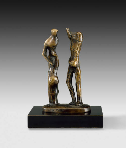 Standing Man and Woman