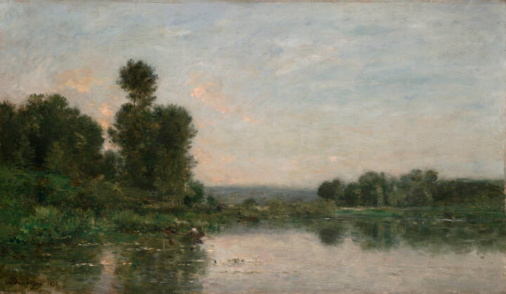 The Banks of the Oise at Auvers