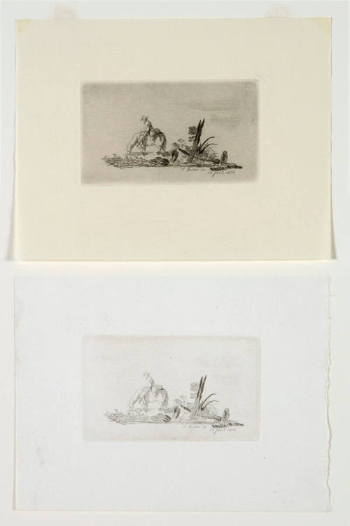 Man on a Drinking Horse