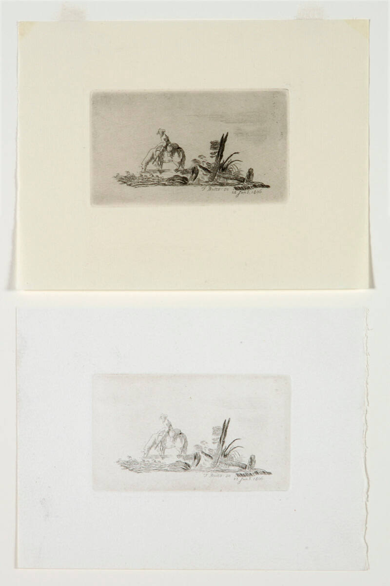 Man on a Drinking Horse