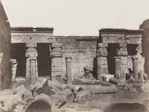 Grand Temple, Medinet Habu, Thebes