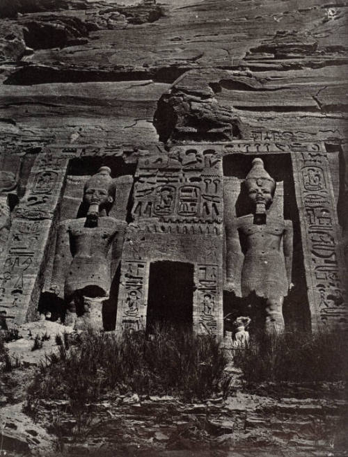 Abu Simbel: Entrance to the Speos of Hathor