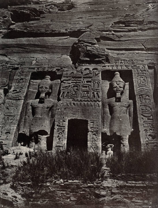 Abu Simbel: Entrance to the Speos of Hathor