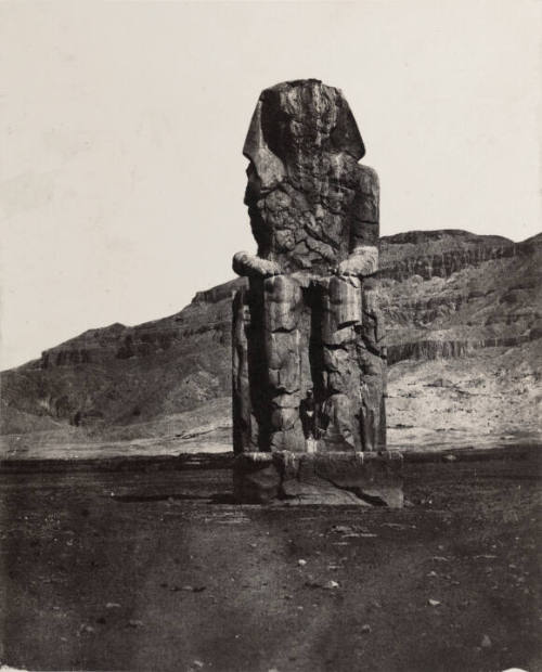 Gournah, Colossal Monolith of Amenhotep III