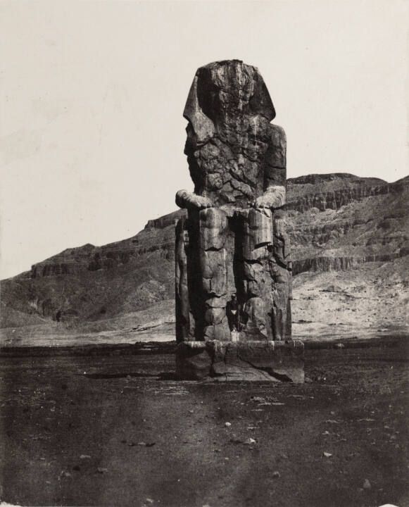 Gournah, Colossal Monolith of Amenhotep III