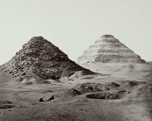 Pyramids of Sakkarah from the Northeast