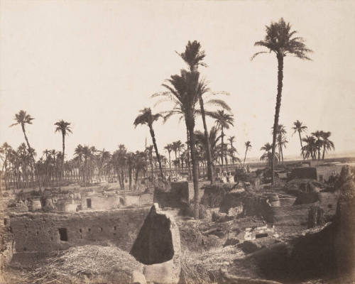 Interior of an Arab Village, Abaziz