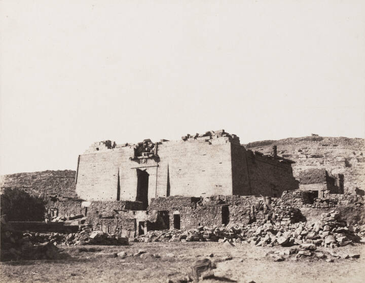 Ruins of the Temple, Façade and Enclosure Wall, Kalabsha (Talmis)