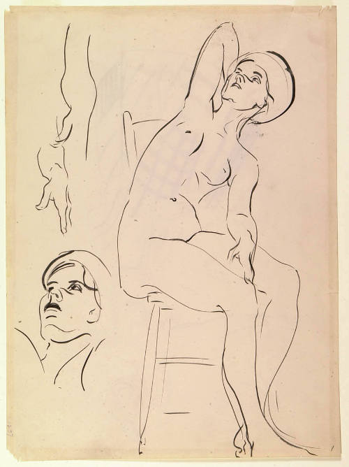 Untitled (recto); Untitled (verso)