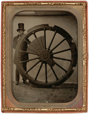 Man with Wheel