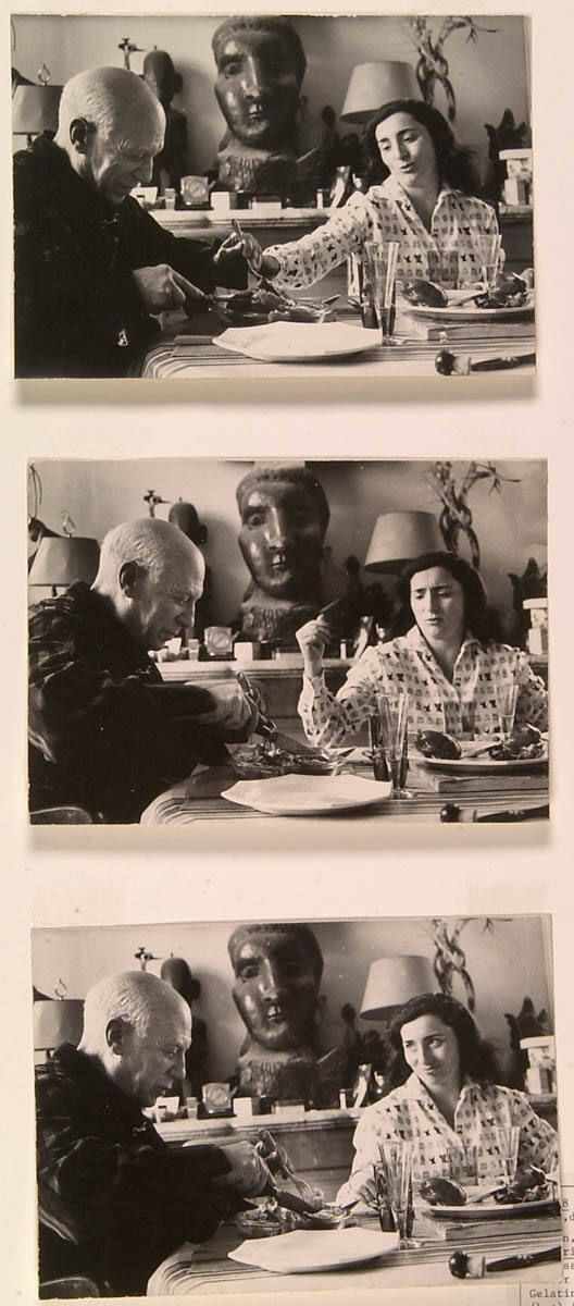 Picasso, a Poor Carver, Demolishes Jacqueline's Easter Sunday Chicken