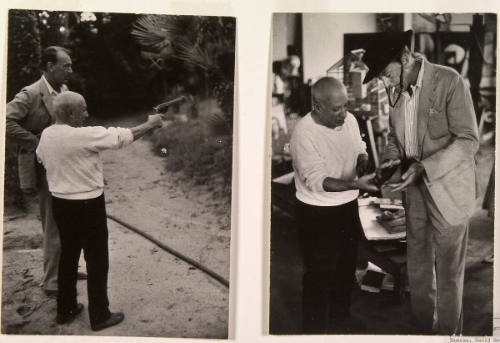 Gary Cooper Visits Picasso