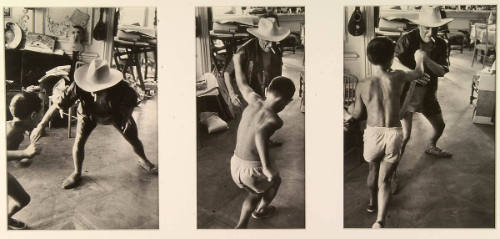 Picasso Boxing With Son