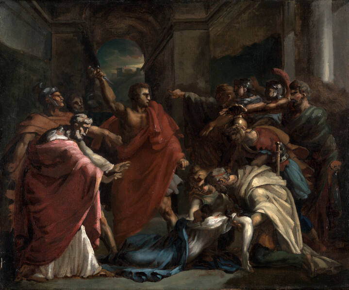 The Oath of Brutus after the Death of Lucretia