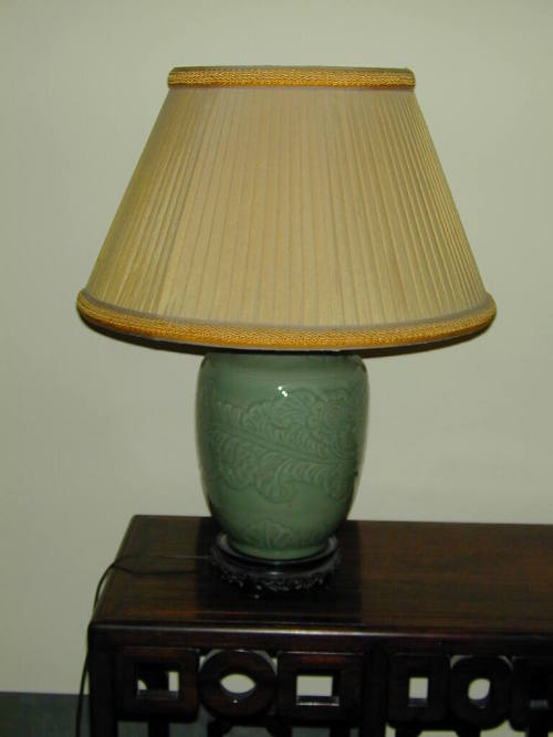 Celadon Lamp