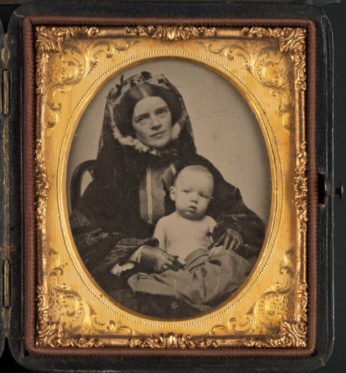 Theresa Oggelsby Collins and baby