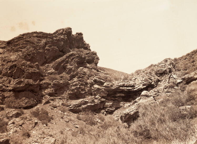 Limestone, Wright's Canyon, West Humboldt Mountains, Nevada