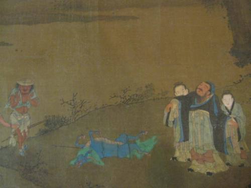 Two Scenes from the Traces of the Sage