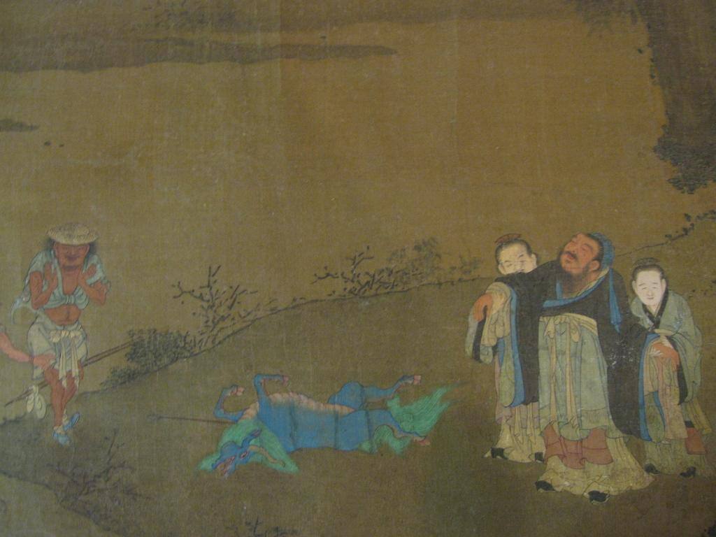 Two Scenes from the Traces of the Sage