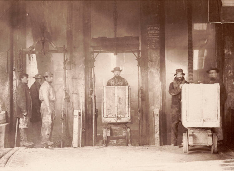 Shaft of Savage Mine, Virginia City, Nevada