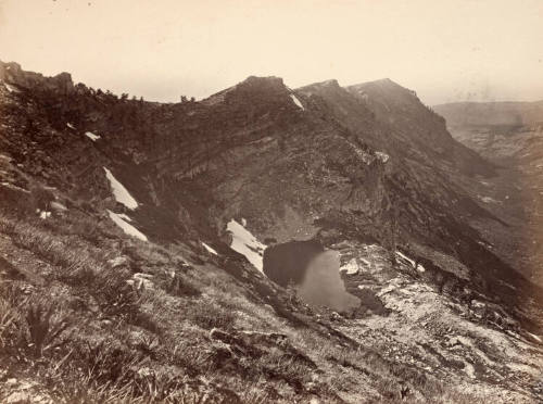 Glacial lake, East Humboldt Mountains, Nevada
