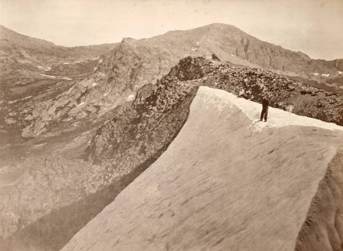 Summer snow, East Humboldt Mountains, Nevada