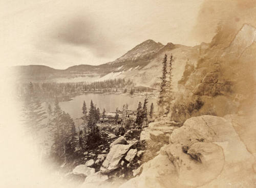 Mt. Agassiz and Lake Lall, Uinta Mountains, Utah