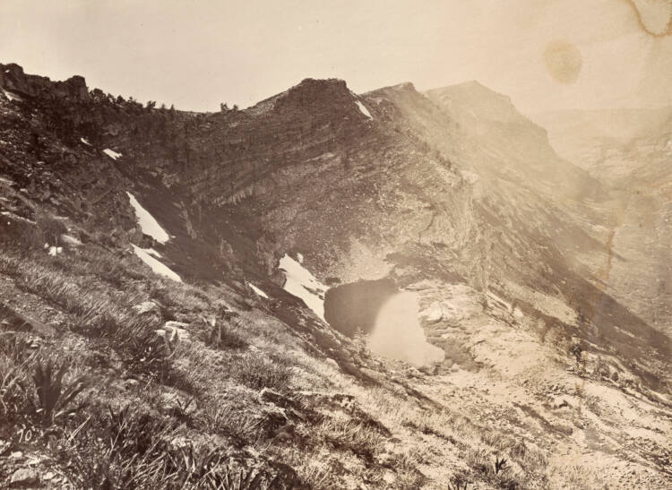 Glacial lake, East Humboldt Mountains, Nevada