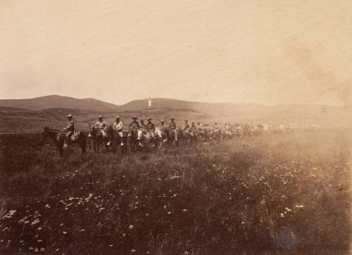 King's survey party, Parley's Park, Utah