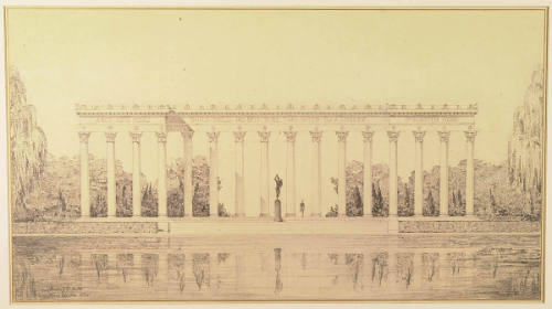 Proposal - Peristyle at South End of Mirror Lake