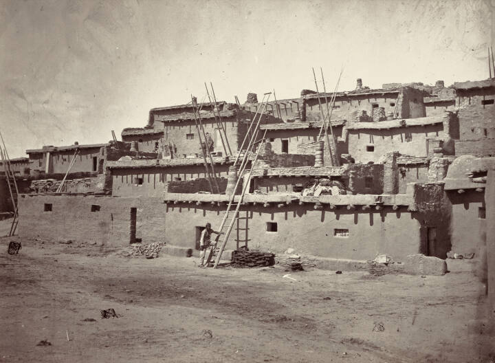 Section of South Side of Zuni, Pueblo, N.M.