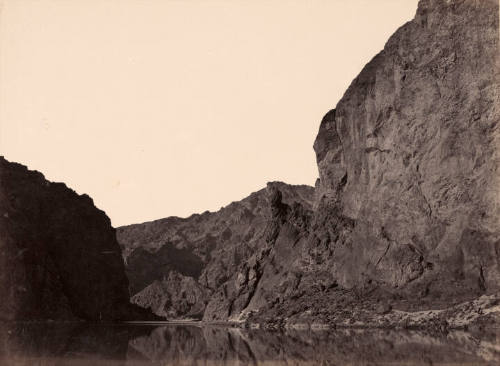 Black Canon, Colorado River,  Looking Below from Big Horn Camp, No. 4