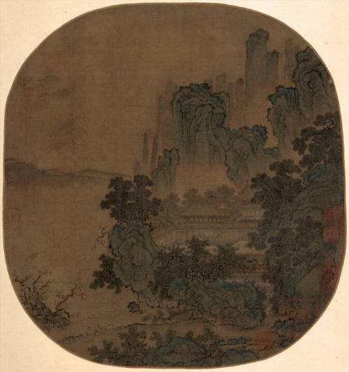 Mountain Villa Before a Banquet