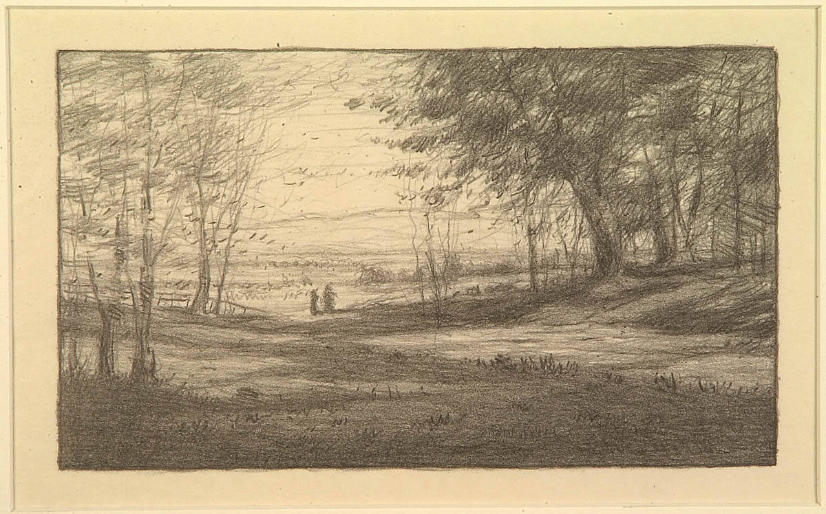 Untitled (landscape with figures)