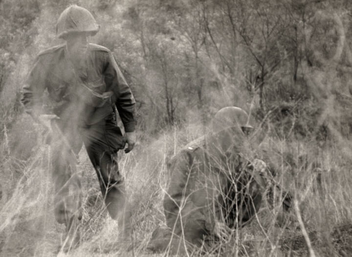 Korea (soldiers in brush)