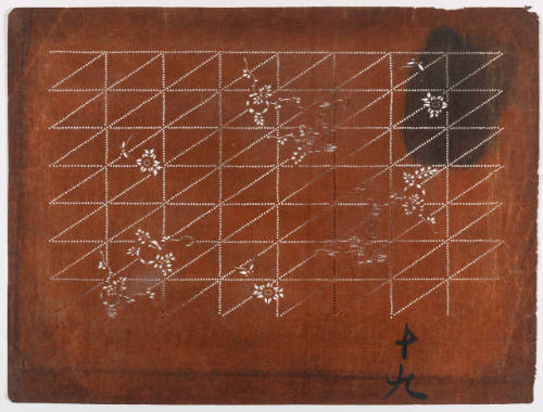 Katagami (stencil for dyeing textiles)
