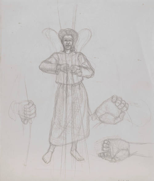 Untitled study for "Memento #5"