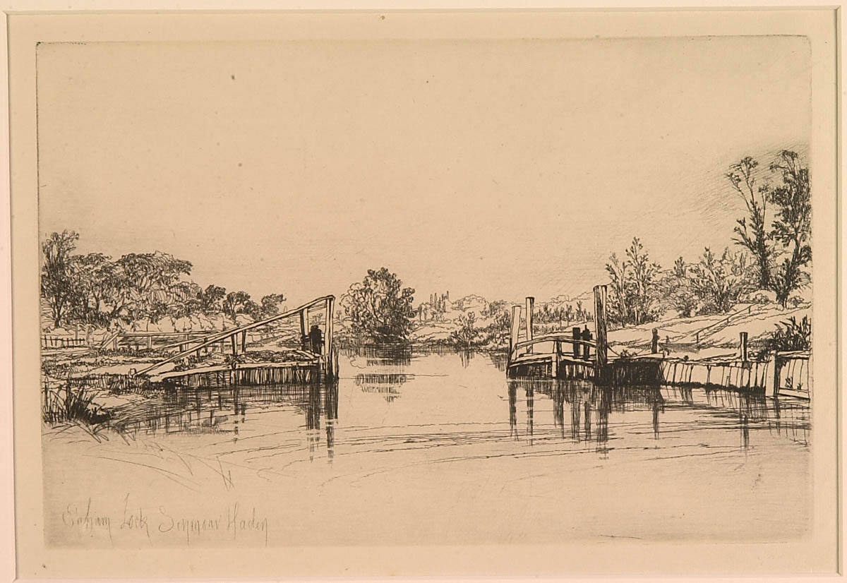 Egham Lock
