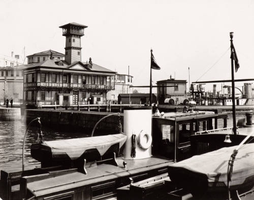 Firehouse and Fireboats at the Battery