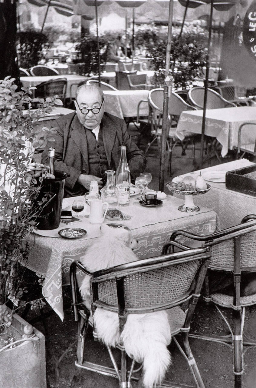 Paris (Man And Dog At Dinner)