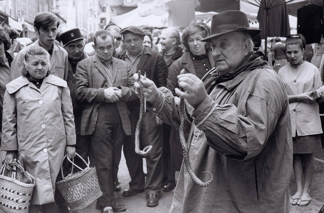 Market day, Mende (Lozére)