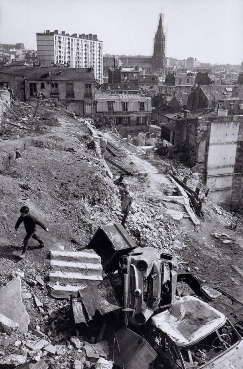 View towards Ménilmontant, Paris