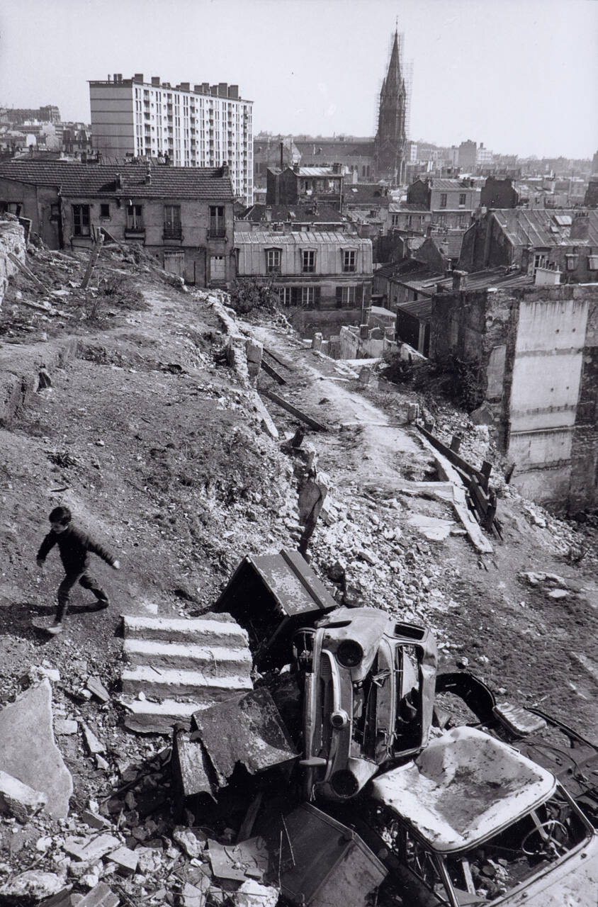 View towards Ménilmontant, Paris