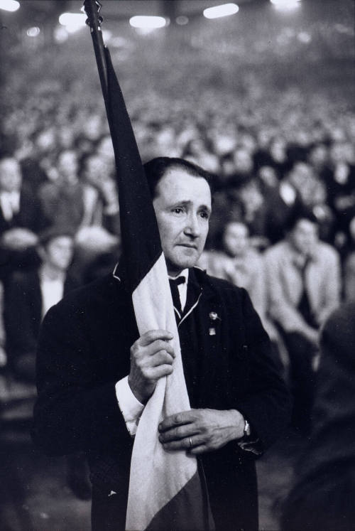 Political Meeting, Palois des Sports, Paris